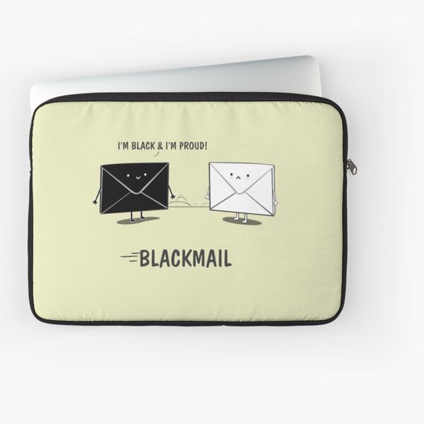 BlackMail Laptop Sleeve