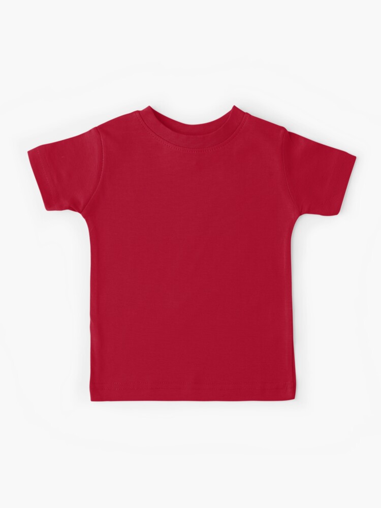 plain red t shirt child