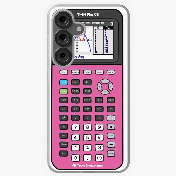 Vista previa del artículo con la obra «Calculadora Barbie Rosa TI 84», diseñado y vendido por buynomials.