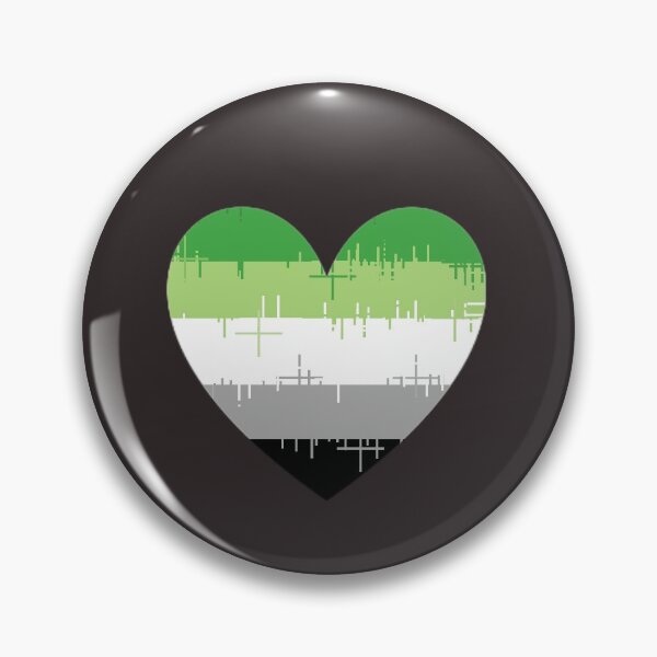 Item preview, Aromantic Pride Heart designed and sold by SkeletalReigns.
