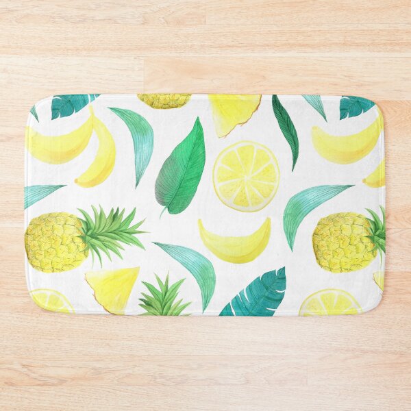 Item preview, Tropical Fruit Food Chef Beach Summer Nautical Vacation | Teal Banana Palm Fruit | Pretty Face Masks Dust Masks  designed and sold by rdorsey8.