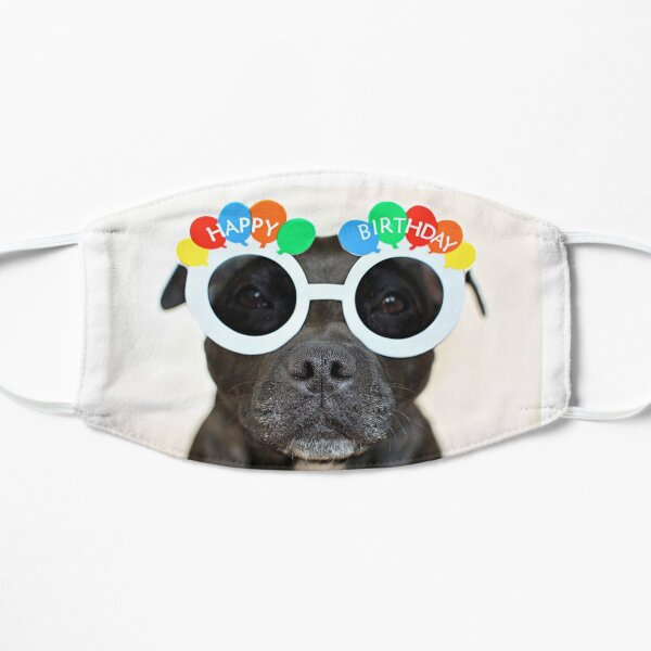 Happy Birthday Flat Mask