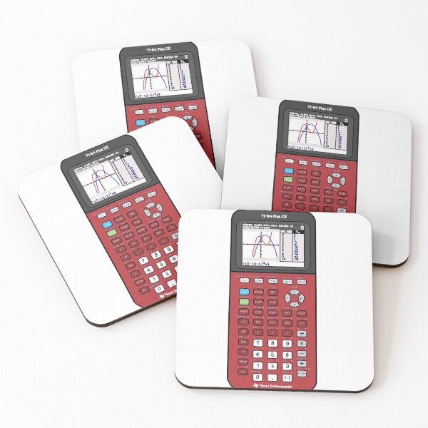 Item preview, Red TI 84 Calculator designed and sold by buynomials.