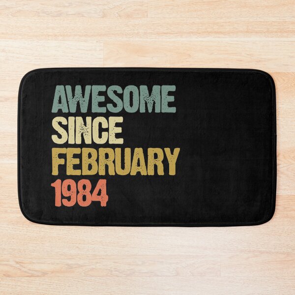 Item preview, Awesome Since February 1984 36th Birthday Gift designed and sold by vomaria.