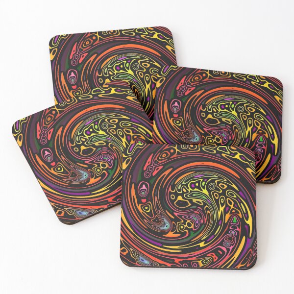 Item preview, Colorful Tribal Swirl Pattern designed and sold by RootSquare.