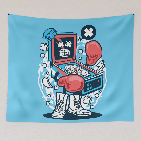 Item preview, Pinball boxer old school fun  designed and sold by Nickelparis.