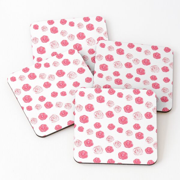 Item preview, Watercolor hand drawn roses pattern designed and sold by TastefulDesigns.