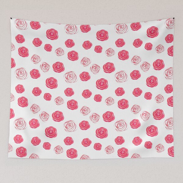 Item preview, Watercolor hand drawn roses pattern designed and sold by TastefulDesigns.