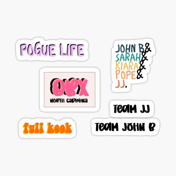 Outer Banks Sticker Pack Sticker