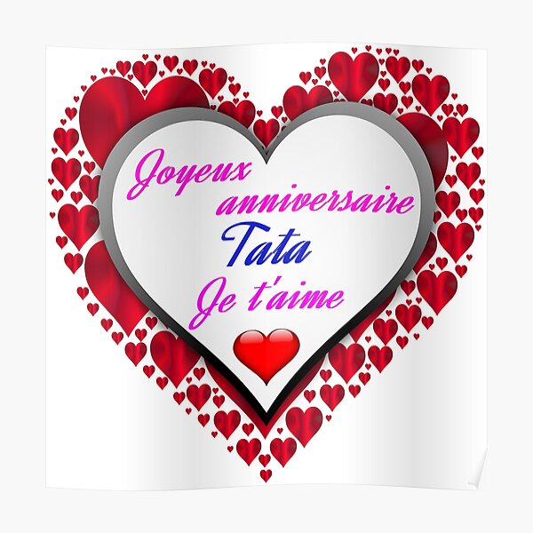 Happy Birthday Mom I Love You Poster By Eric1450 Redbubble