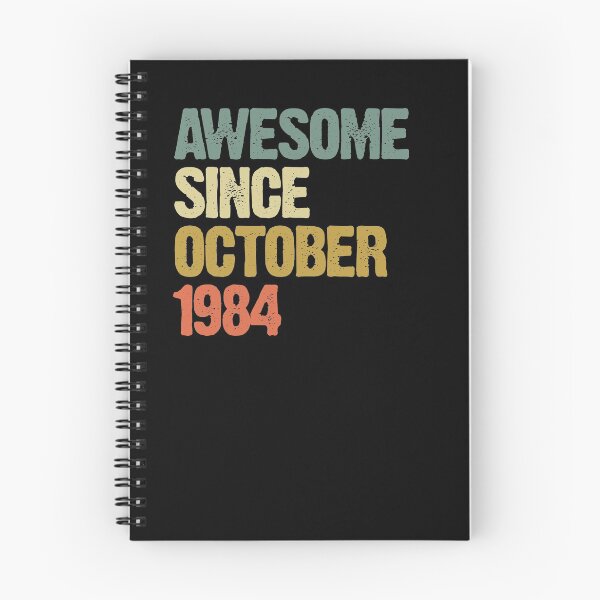 Item preview, Awesome Since October 1984 36th Birthday Gift designed and sold by vomaria.