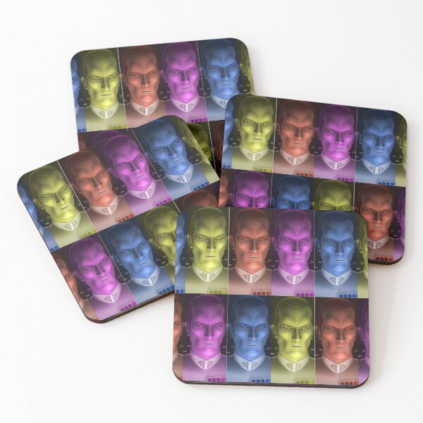 Item preview, Grand Admiral Thrawn Rainbow Pattern designed and sold by DarthCobay.