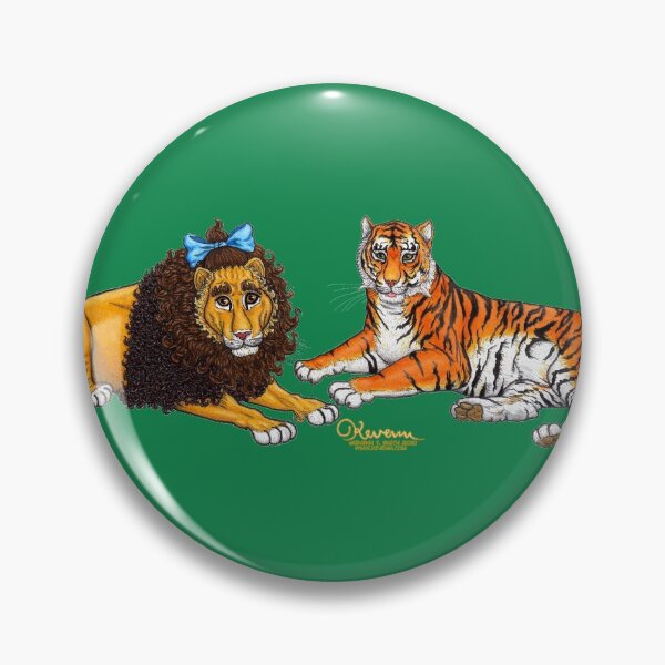 Item preview, The Cowardly Lion and The Hungry Tiger by Kevenn T. Smith designed and sold by KevennTSmith.