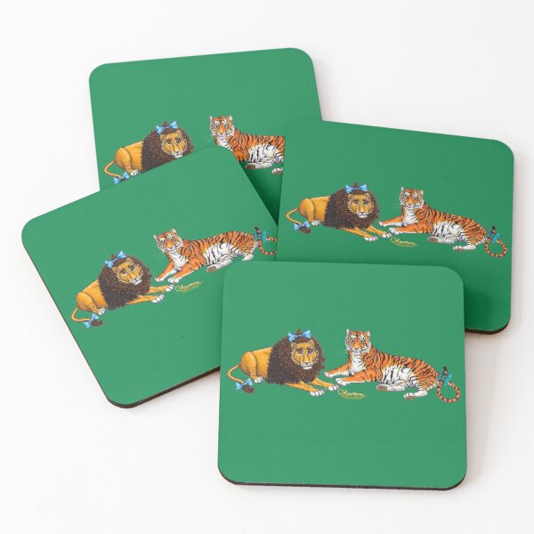 Item preview, The Cowardly Lion and The Hungry Tiger by Kevenn T. Smith designed and sold by KevennTSmith.