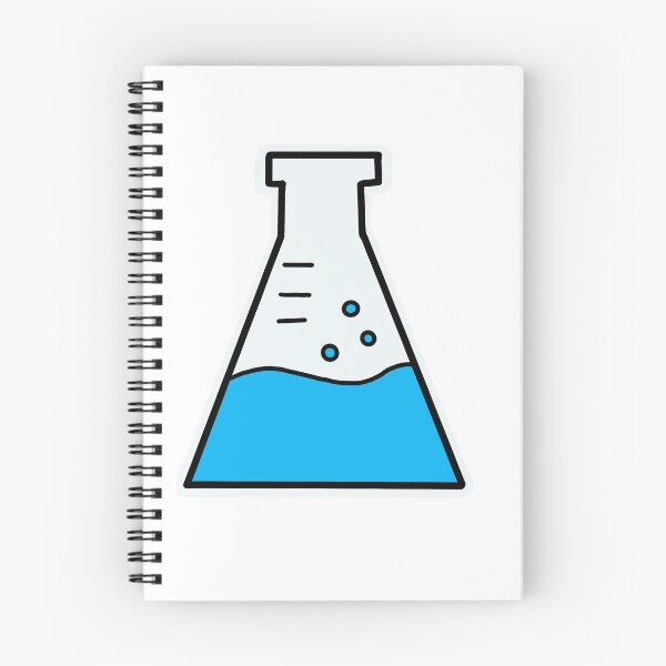 Artikelvorschau, Erlenmeyer Science Flask - Blau entworfen und verkauft von buynomials.
