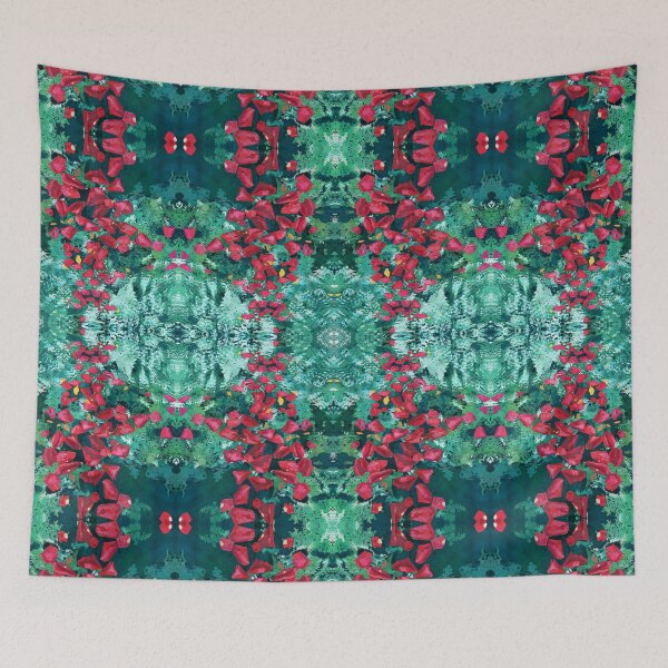 Artikelvorschau, Rosenblätter in der Pool-Wasser-Kunst | Abstrakter roter Rosen-Blumenaquarell-Kunst-Druck entworfen und verkauft von AndreaHelmArt.