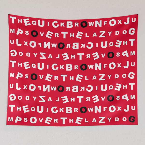 Item preview, FOX + DOG (red) designed and sold by Gracia Khouw.