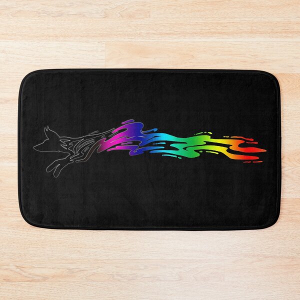 Item preview, Painted Fox - Rainbow designed and sold by Katrina Montgomery.