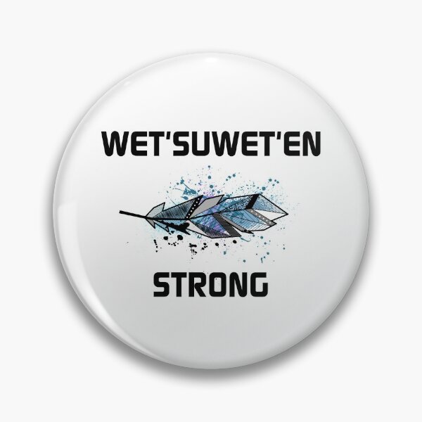 Item preview, Wet'suwet'en Strong Horizontal Feather Color designed and sold by TinyStarCanada.