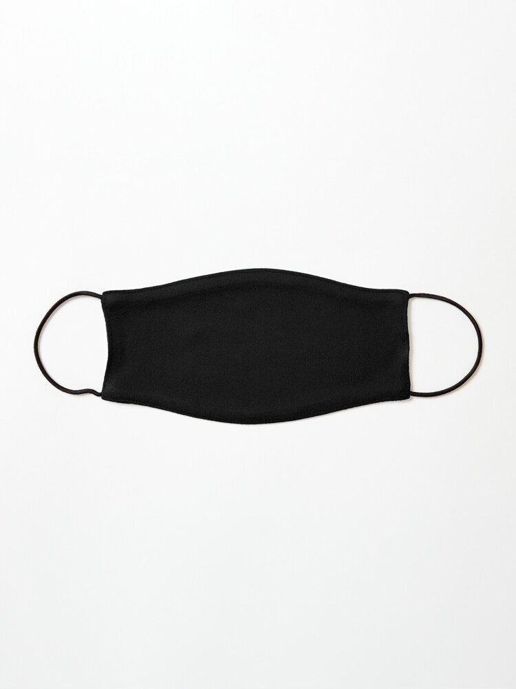 Plain Black" Mask Sale by Redbubble