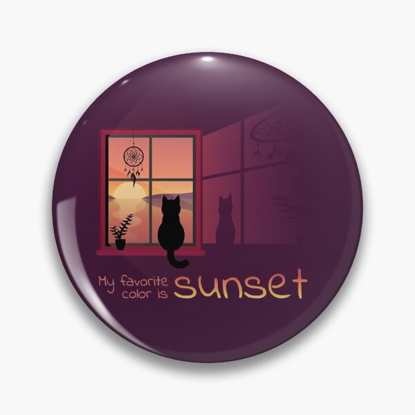 Item preview, Sunset Cat designed and sold by JCluverDesign.