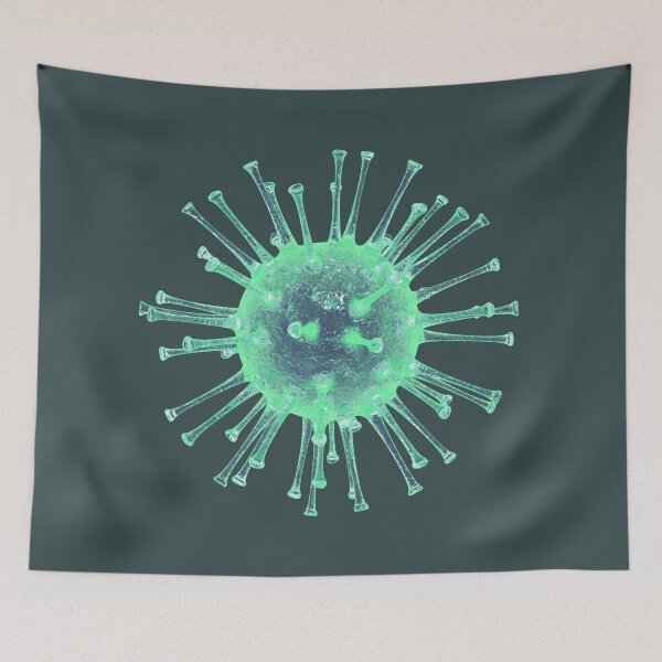 Item preview, 3D render of an isolated coronavirus (2019-ncov) designed and sold by Tansel Diplikaya.