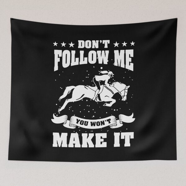 Item preview, Dont Follow Me Horse  designed and sold by Funny Tee.