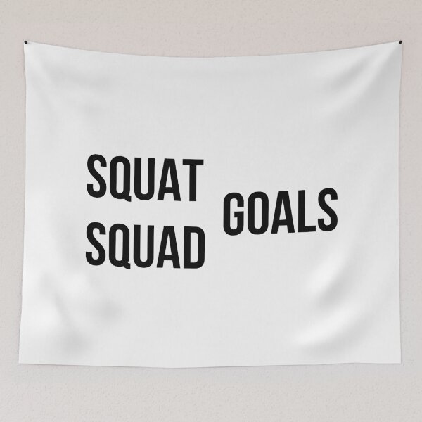 Item preview, Squat & Squad Goals designed and sold by jackknite.