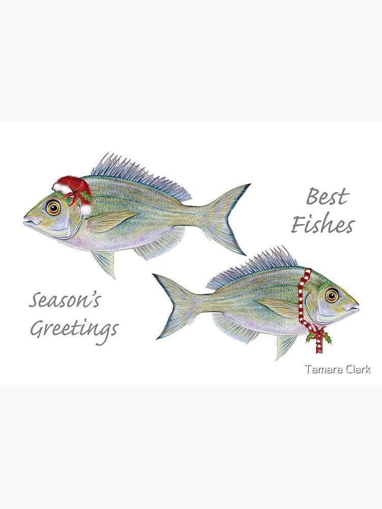 Best Fishes! Sticker for Sale by Tamara Clark