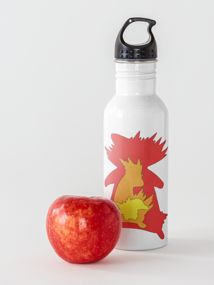 Alternate view of Cyndaquil Evolutions - Minimalistic  Water Bottle
