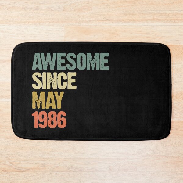 Item preview, Awesome Since May 1986 34th Birthday Gift designed and sold by vomaria.