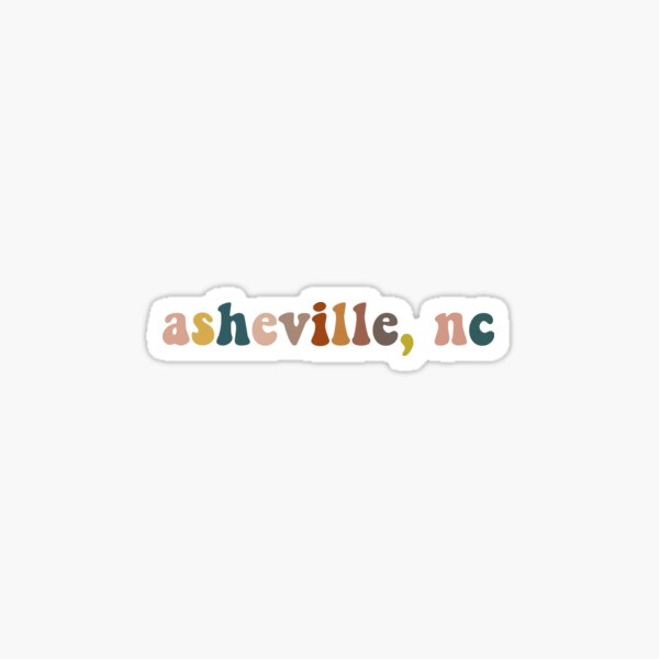 Asheville, NC Sticker