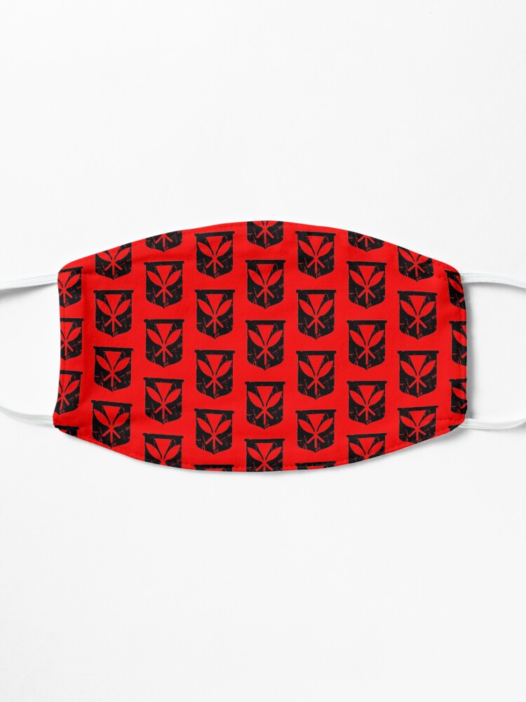 Alternate view of Hawai'i Kanaka Maoli (black) by Hawaii Nei All Day Mask