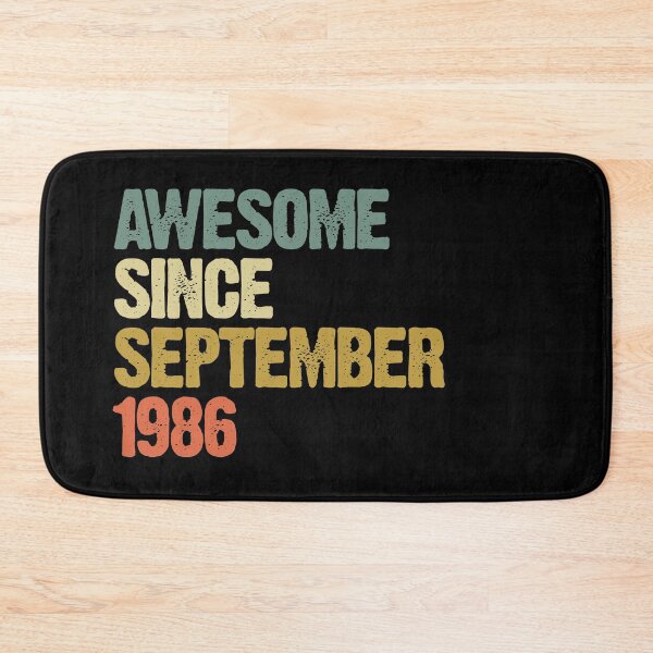 Item preview, Awesome Since September 1986 34th Birthday Gift designed and sold by vomaria.