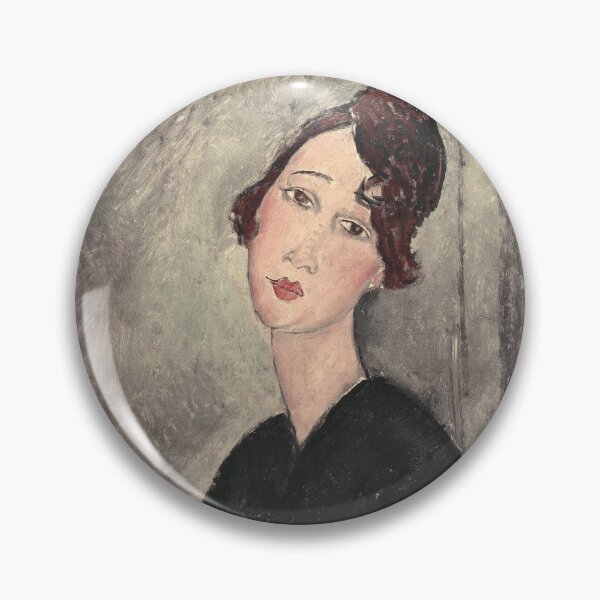 Item preview, Portrait of Dedie Hayde by Amedeo Modigliani designed and sold by VintageArchive.