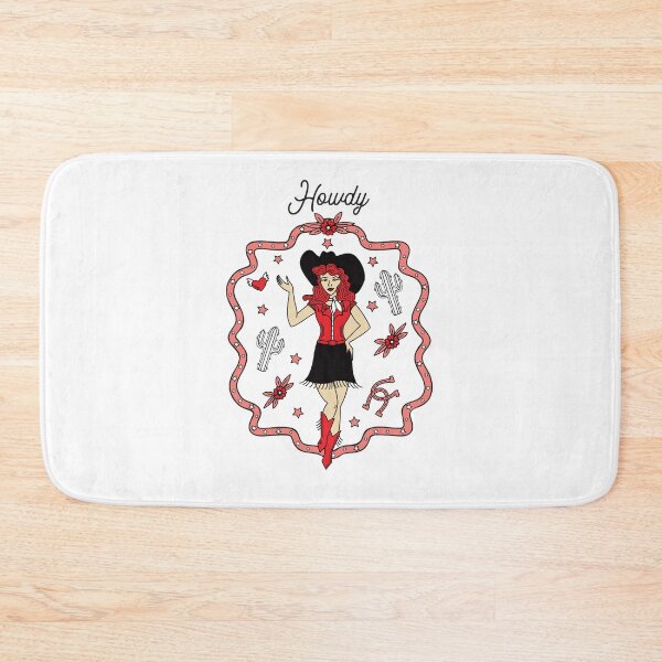Item preview, Howdy Western Cowgirl designed and sold by MyMaxDesign.