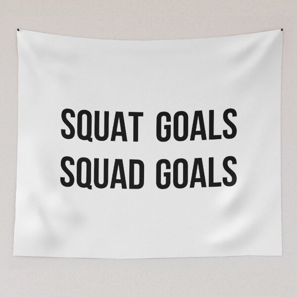 Item preview, Squat Goals Squad Goals designed and sold by jackknite.
