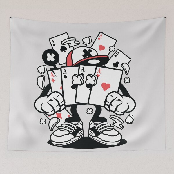 Item preview, lucky Aces white designed and sold by Nickelparis.