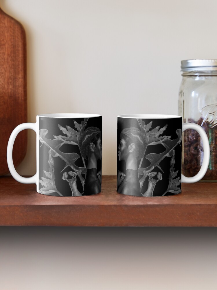 Alternate view of Rebirth of Self - butterfly, nature, metamorphosis Mug