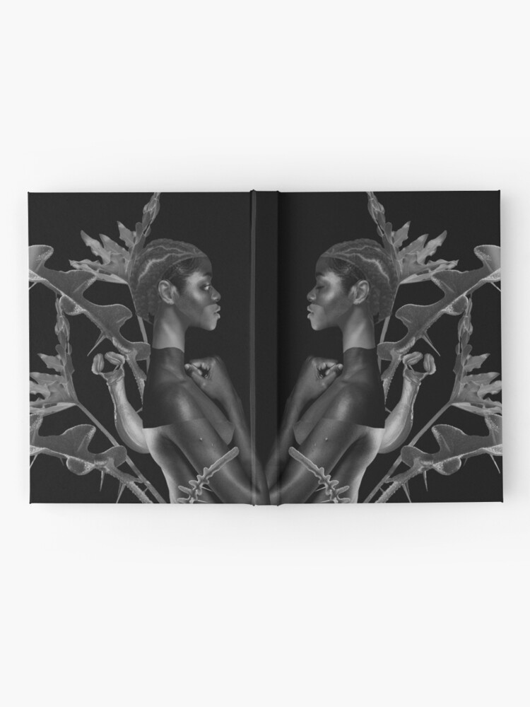 Alternate view of Rebirth of Self - butterfly, nature, metamorphosis Hardcover Journal