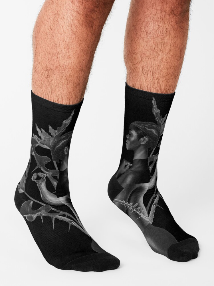 Alternate view of Rebirth of Self - butterfly, nature, metamorphosis Socks