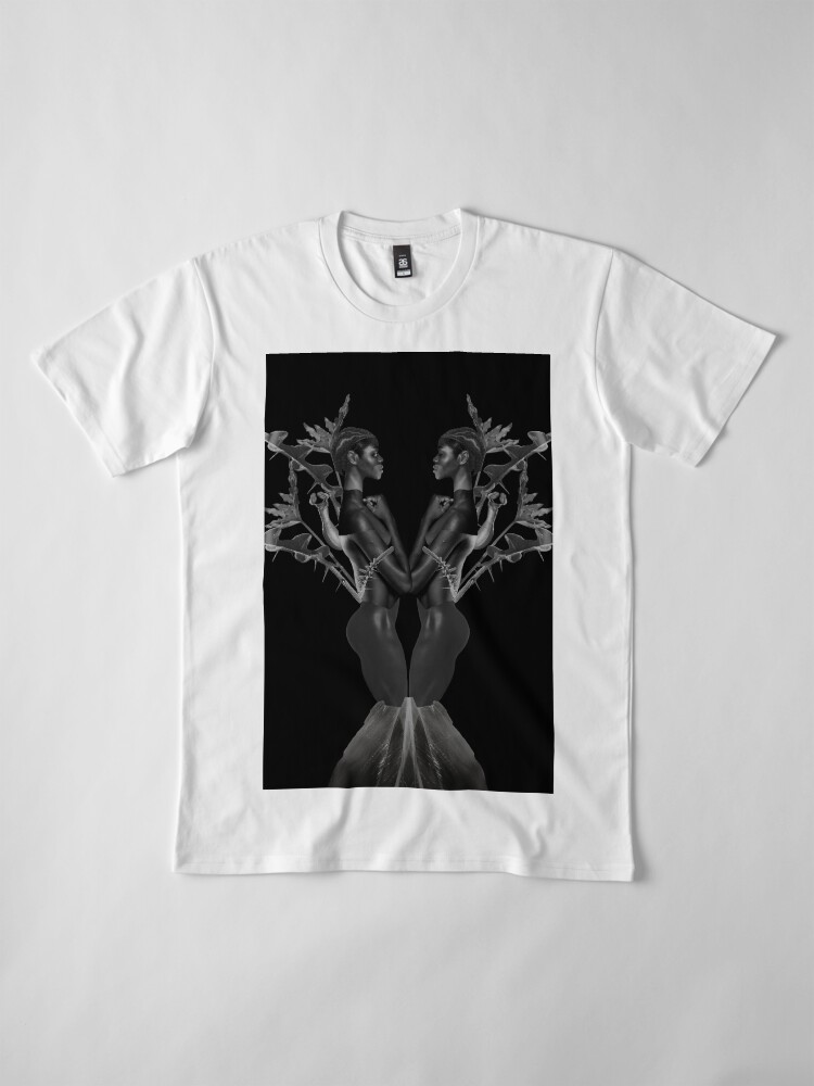 Alternate view of Rebirth of Self - butterfly, nature, metamorphosis Premium T-Shirt