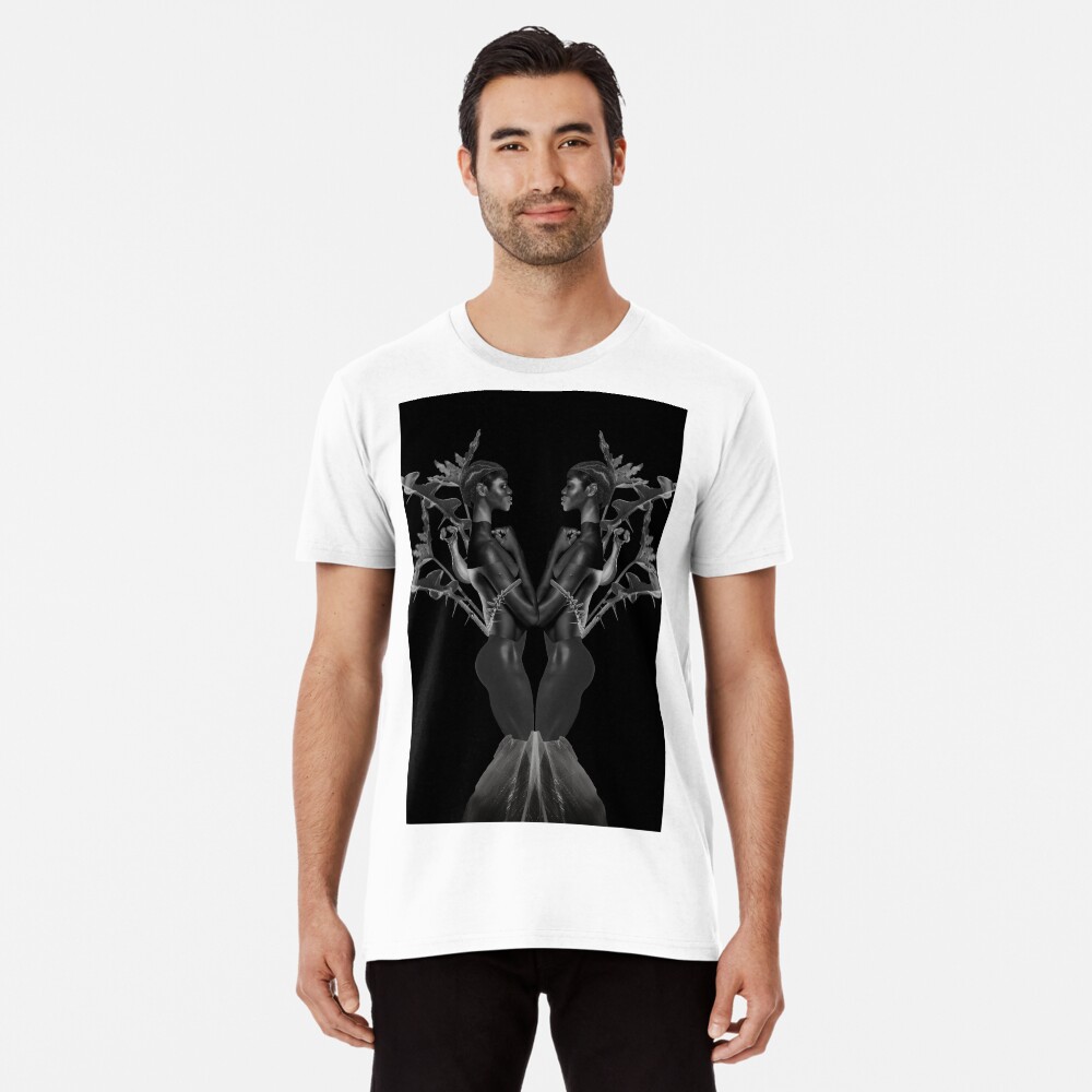 Rebirth of Self - butterfly, nature, metamorphosis Premium T-Shirt