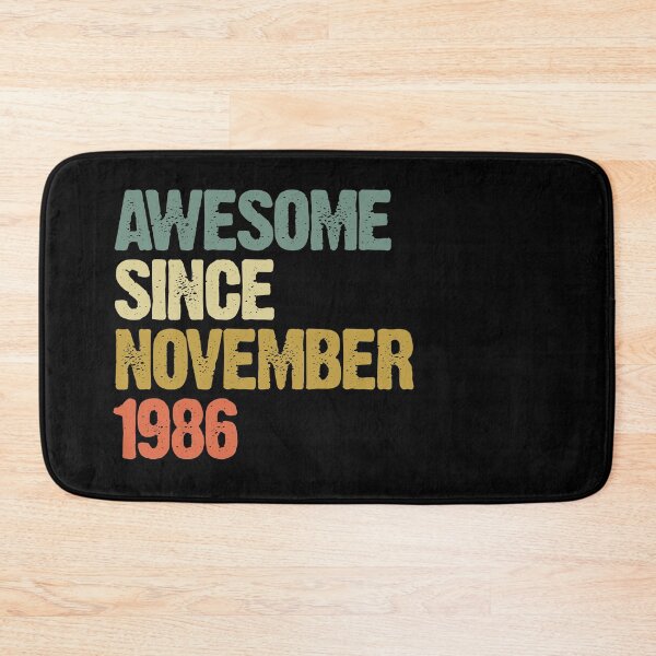 Item preview, Awesome Since November 1986 34th Birthday Gift designed and sold by vomaria.