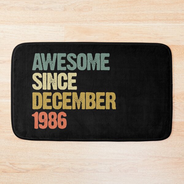 Item preview, Awesome Since December 1986 34th Birthday Gift designed and sold by vomaria.