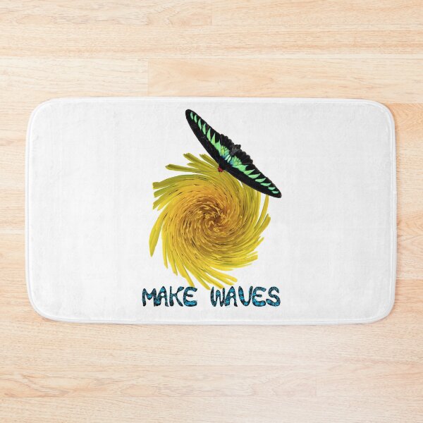 Item preview, Make Waves Leave Your Mark Be The Change Inspiration designed and sold by KateLCardsNMore.