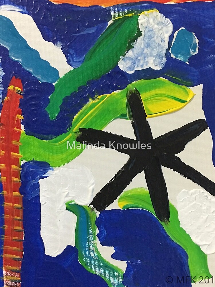 Artwork view, River Flows designed and sold by Malinda Knowles