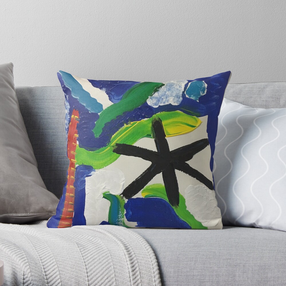 Item preview, Throw Pillow designed and sold by msmali006.