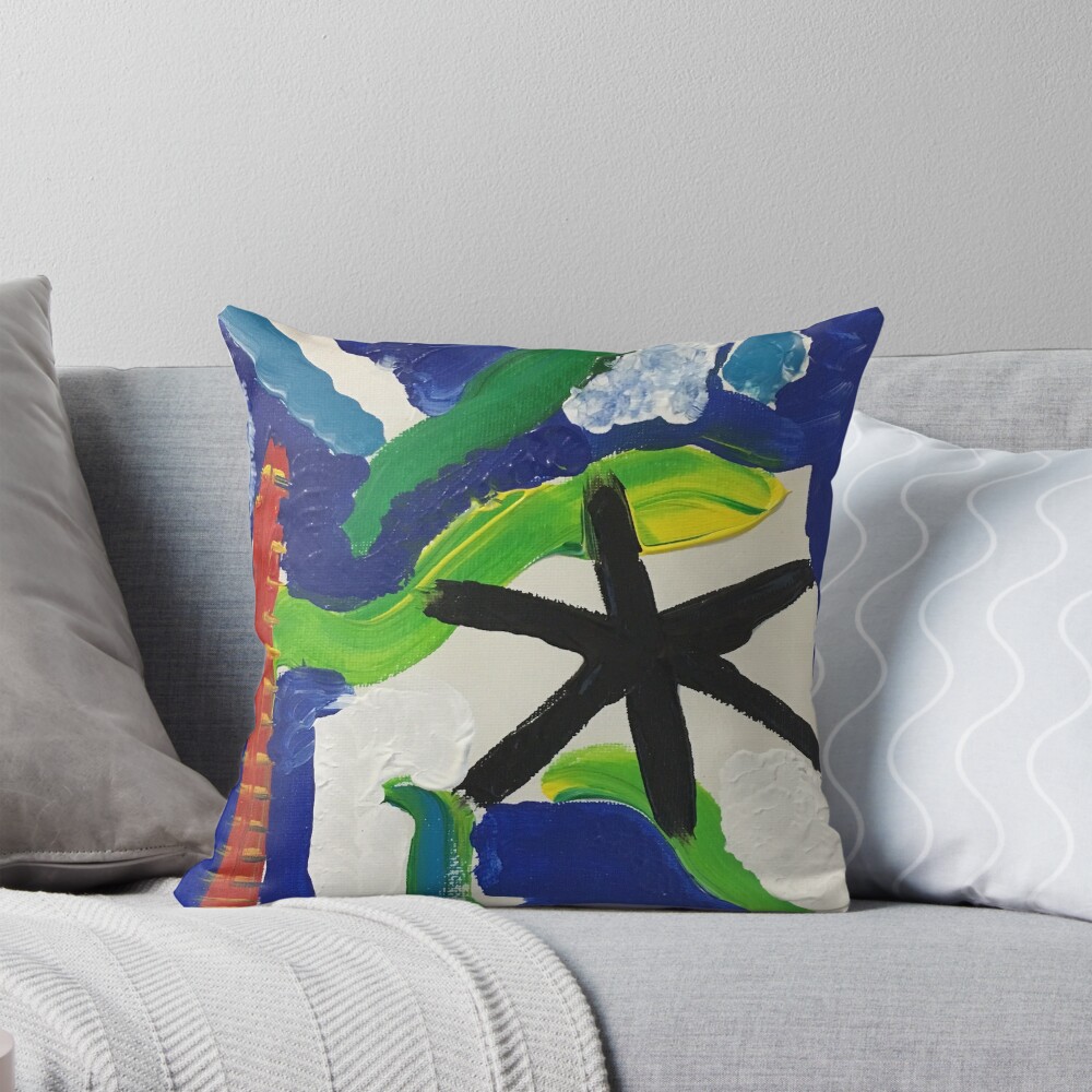 Item preview, Throw Pillow designed and sold by msmali006.