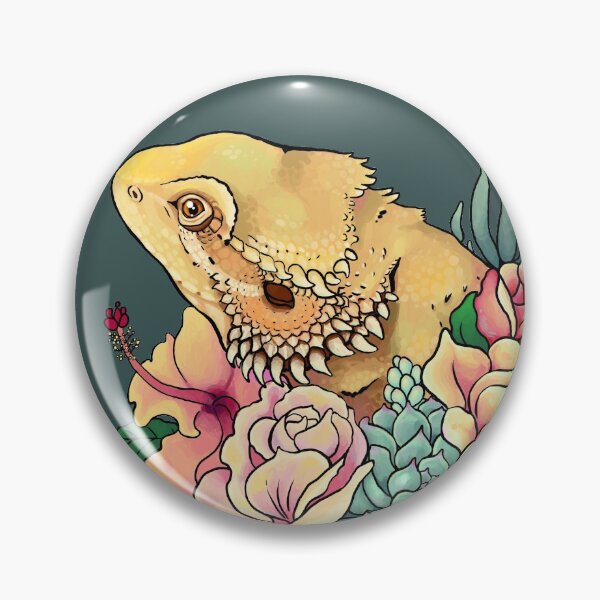 Pastel Bearded Dragon Pin